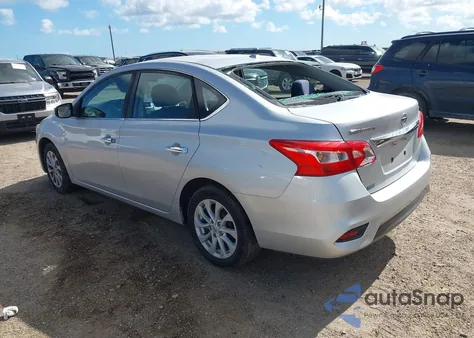 2019 Nissan Sentra Sv z USA, uszkodzony, nr VIN 3N1AB7AP0KL615336